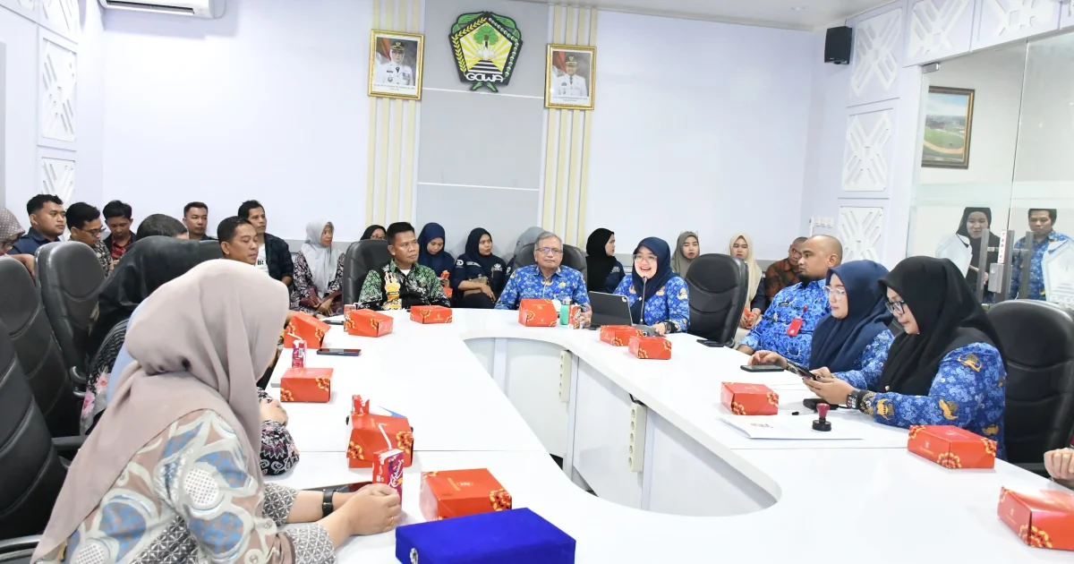 Diskominfo Sinjai Lakukan Studi Tiru ke Diskominfo SP Gowa