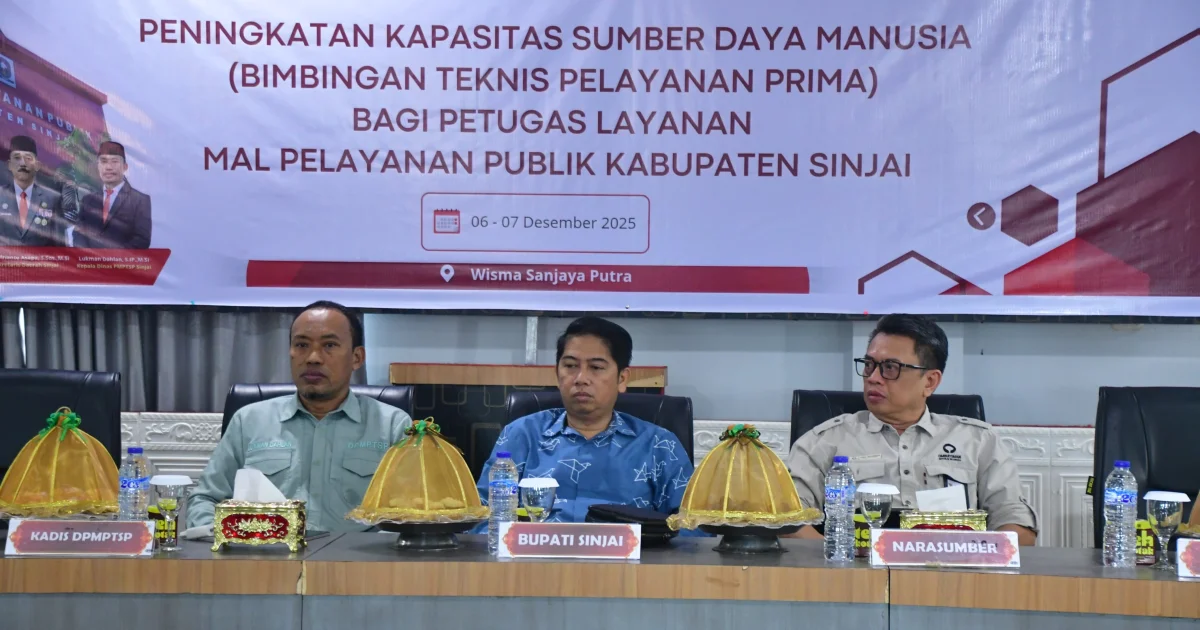 Pemkab Sinjai Gelar Bimtek Pelayanan Prima untuk Petugas MPP
