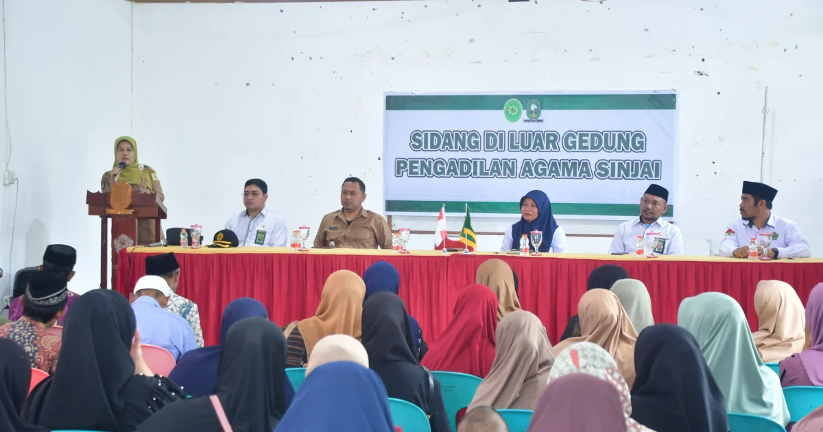 Dibuka Asisten III, PA Sinjai Sukses Gelar Sidang Isbat Terpadu di Kantor Camat Sinjai Timur