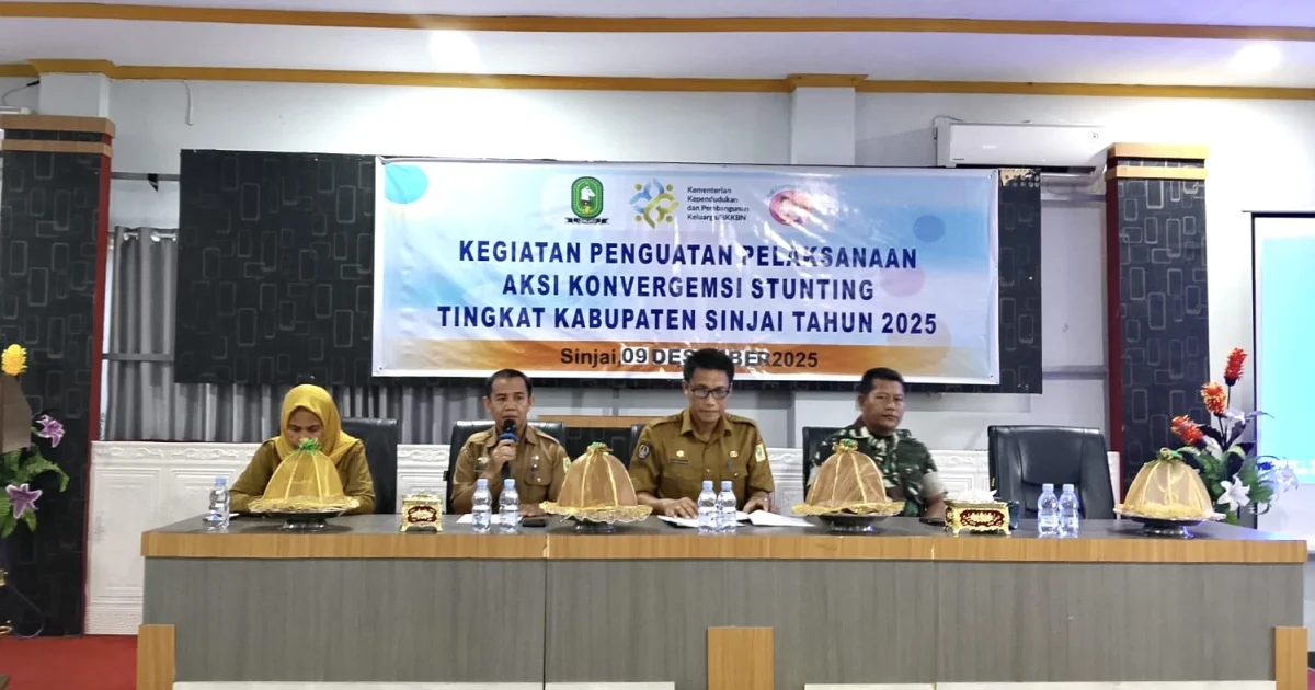Pemkab Sinjai Gelar Pertemuan Aksi Konvergensi untuk Percepat Penanganan Stunting