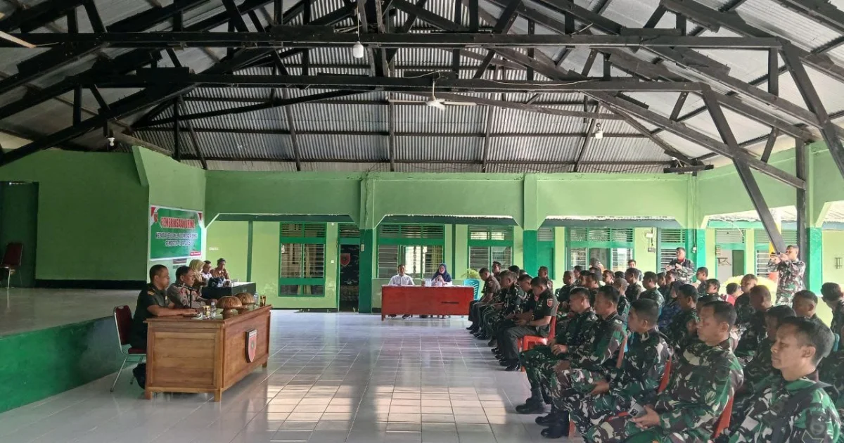 Kodim 1424/Sinjai Perkuat Benteng Anti Narkoba, Personel Dibekali Penyuluhan P4GN