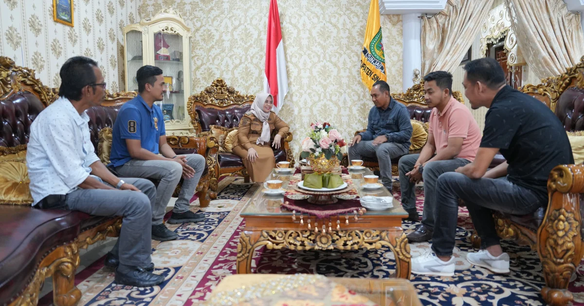 Bupati Ratnawati Terima Audiensi KONI Sinjai, Bahas Pelantikan dan Persiapan Porprov Sulsel 2026