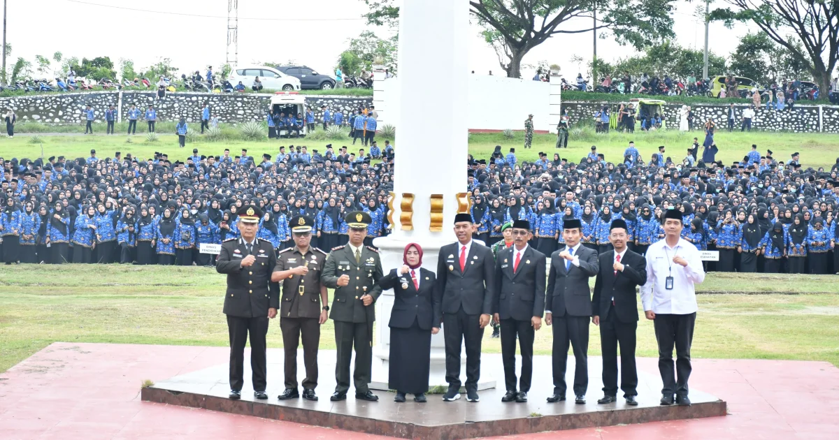 Peringati HBN ke-77 dan HKN, Bupati Sinjai Tekankan Kedisiplinan dan Inovasi Pelayanan Publik