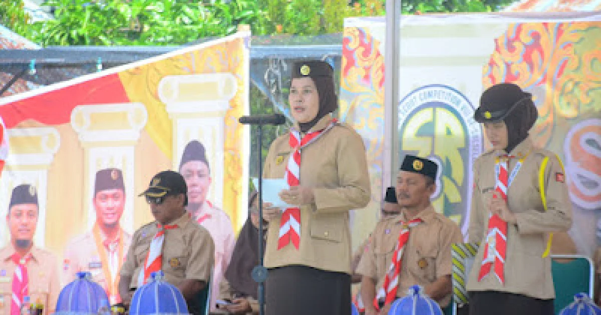 Wakili Bupati, Asisten III Setdakab Sinjai Buka SMANSA Rover Scout Competition