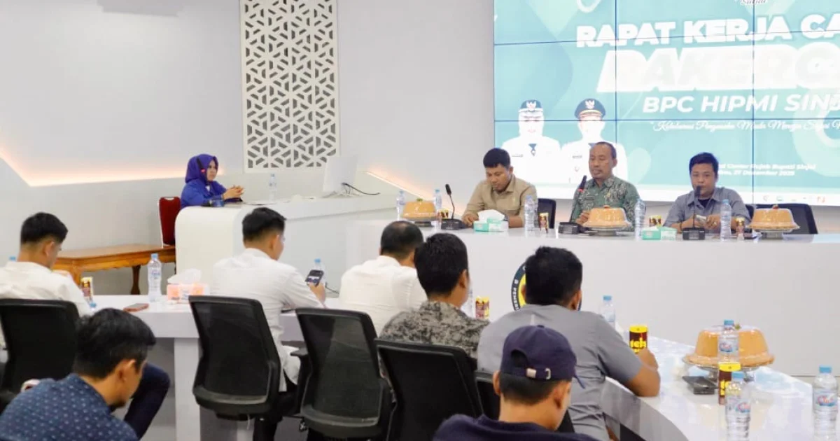 Perkuat Ekonomi Lokal, Pemkab Sinjai dan HIPMI Bangun Kolaborasi Strategis Melalui Rakercab
