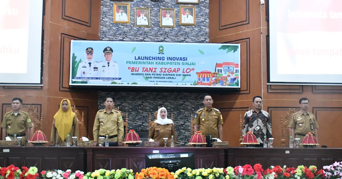 Langkah Progresif Pemkab Sinjai di Akhir Tahun, Bupati Ratnawati Launching “Bu Tani Sigap Lo”