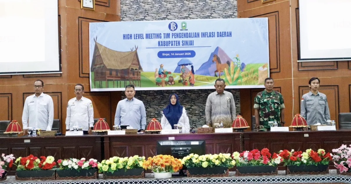 Bupati Sinjai Buka HLM dan FGD Pengendalian Inflasi Daerah Tahun 2026