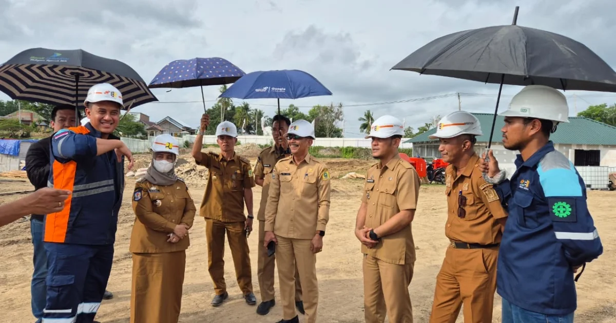 Bupati Sinjai Pantau Langsung Pembangunan Sekolah Rakyat di Lingkungan Tanassang
