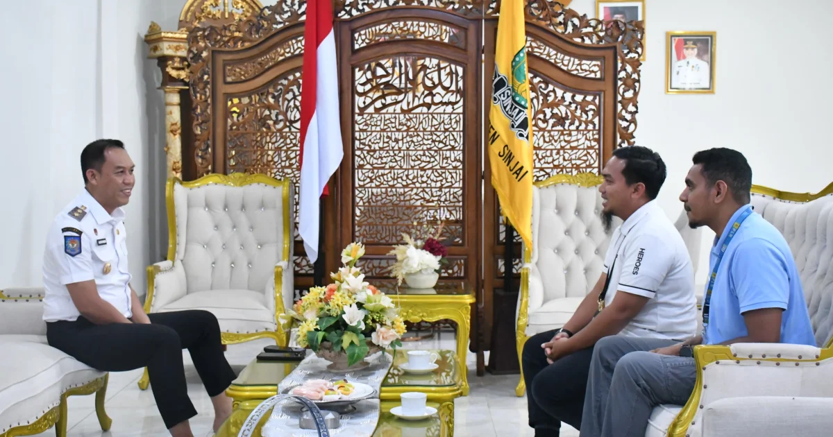 Pererat Sinergi, Wabup Sinjai Terima Kunjungan Silaturahmi Manajer Baru PLN ULP Sinjai