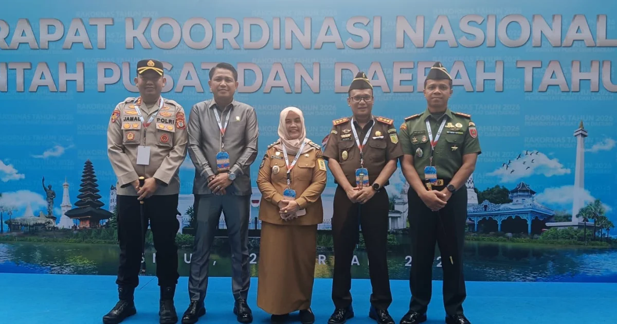 Bupati Sinjai dan Forkopimda Hadiri Rakornas Pemerintah Pusat dan Daerah Tahun 2026 di Bogor