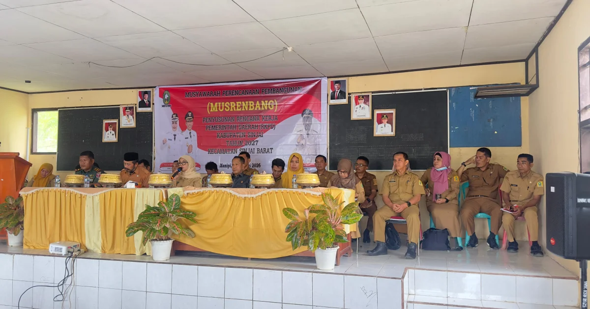 Musrenbang RKPD 2027, Kecamatan Sinjai Barat Tampung Usulan Pembangunan